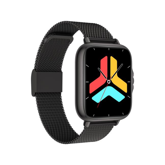 Multicolor Silicone Band Smart Watch Full Touch Screen Fitness Watch Blood Pressure Heart Rate Monitor Waterproof Sport Smartwatch