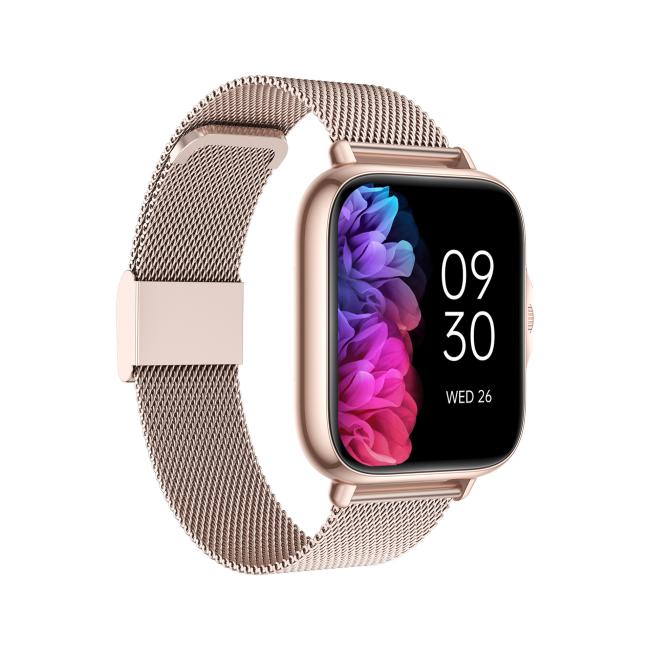 Multicolor Silicone Band Smart Watch Full Touch Screen Fitness Watch Blood Pressure Heart Rate Monitor Waterproof Sport Smartwatch