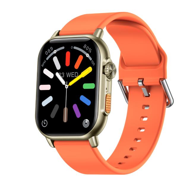 Multicolor Silicone Band Smart Watch Full Touch Screen Fitness Watch Blood Pressure Heart Rate Monitor Waterproof Sport Smartwatch