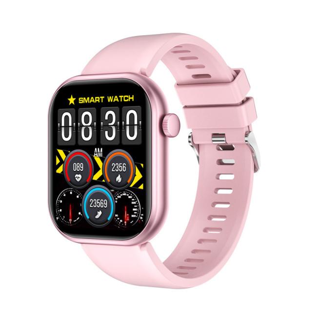 Multicolor Silicone Band Smart Watch Full Touch Screen Fitness Watch Blood Pressure Heart Rate Monitor Waterproof Sport Smartwatch