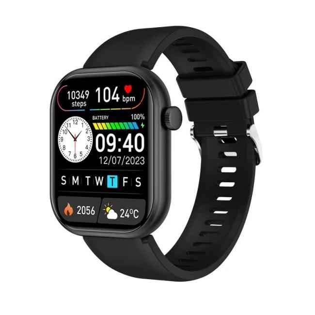 Multicolor Silicone Band Smart Watch Full Touch Screen Fitness Watch Blood Pressure Heart Rate Monitor Waterproof Sport Smartwatch