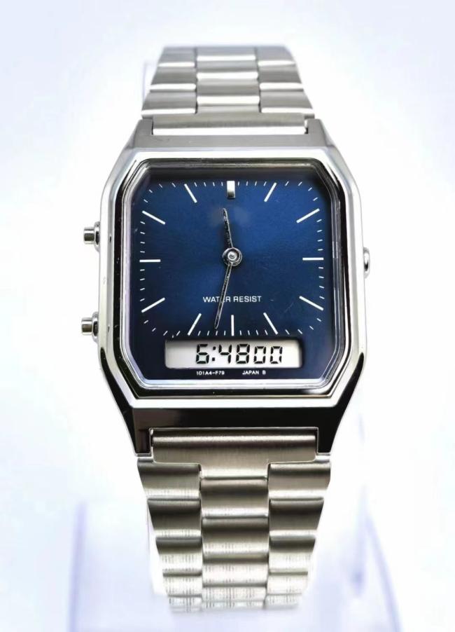 Vintage Thin Square Stainless Steel Band Quartz Watch Minimalist Business Dress Wrist Watch for Men Women Waterproof Analog Watch