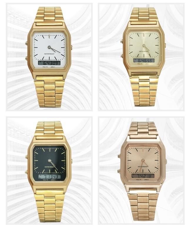 Vintage Thin Square Stainless Steel Band Quartz Watch Minimalist Business Dress Wrist Watch for Men Women Waterproof Analog Watch
