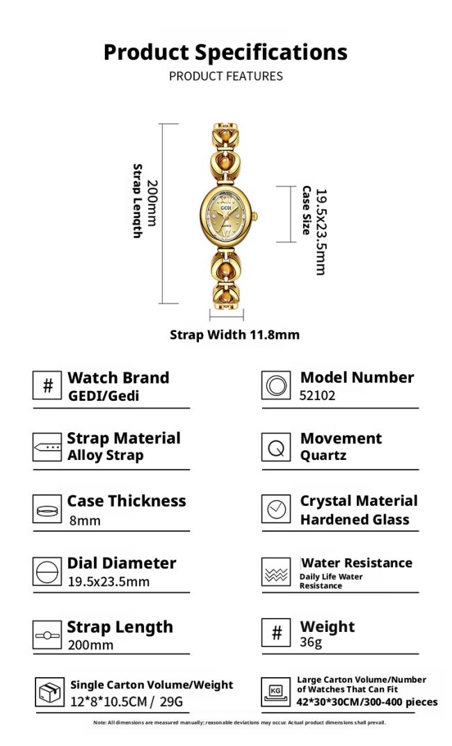 Mini Slim Bracelet Ladies Watch Inlaid Ruby Emerald Gold Dial Delicate Dress Wristwatch For Small Wrist Female
