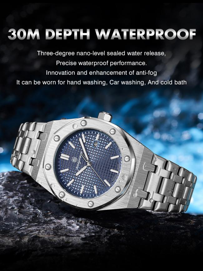 Nautilus Stainless Steel Watch Replacement Band Integrated Metal Watch Strap Adjustable Links Tool Included 3 Color Watch Bracelet For Men Luxury Wristwatch