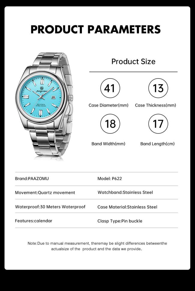 41mm Men Business Calendar Quartz Watch Solid Stainless Steel Bracelet Waterproof Dress Wrist Watch Multiple Color Dial For Gentleman Daily Wear