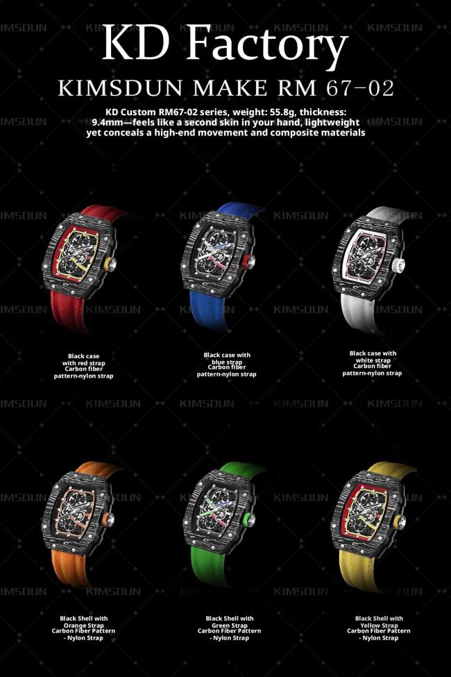 Tonneau Hollow Skeleton Automatic Mechanical Watch Men, 3 Colors Silicone Strap Luminous Waterproof Futuristic Barrel Sports Wrist Watch