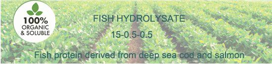15-0.5-0.5 Natural Enzymatic Hydrolyzed Fish Protein Amino Acid Powder Organic Fertilizer for Agriculture