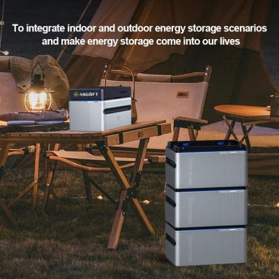China Micro Inverter Energy Storage Battery 1024wh 5120Wh Balcony Solar Portable power station 800W power station for sale