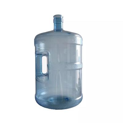 China Recyclable 5 Gallon Water Bottle Ploy Carbonate Material With Handle for sale