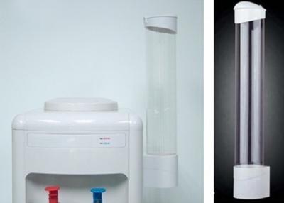 China Dispensador montado tornillo de la taza de papel, soporte de vaso plástico para el dispensador del agua en venta