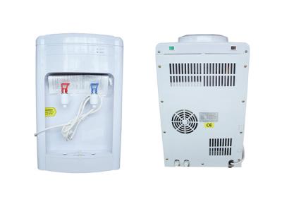 China Convenient Hot Cold Bottled Water Dispenser White Color Thermoelectric Cooling for sale