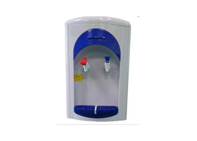 中国 白く青い色デスクトップ水ディスペンサーの外的な暖房抵抗の高い安全 販売のため