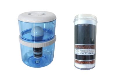 China Drinking Mineral Pot Water Filter , Mineral Water Pot Purifier 20L Volume Capacity for sale