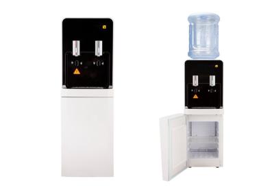 China UV Painting Touchless Bottled Water Dispenser ABS Plastics With 16L Refrigerator for sale
