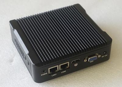 China Aluminum Alloy Industrial Mini PC Embedded Computers Barebone System AC 100 - 240V for sale
