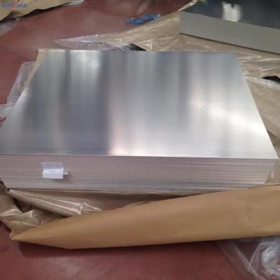 China 5a06 H12 Aluminum Plate Sheet Silver Iso Certificate 1220mm 2300mm Width For Industry en venta