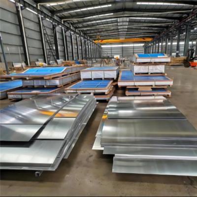 China 5083 H116 H321 Aluminium Sheet Alloy Plate Blue Film For Shipping Building Boat for sale