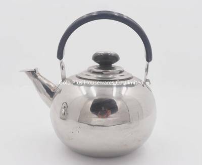 China 1.5l Whistling Water Kettle , Stainless Kettle Stovetop With Filter for sale