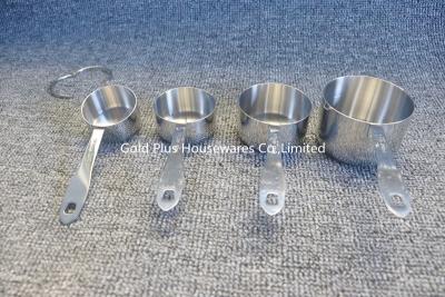 China Tazas y cucharas de medición promocionales de los regalos fijadas para el sistema de acero inoxidable de la cuchara del polvo del café que cuece en venta