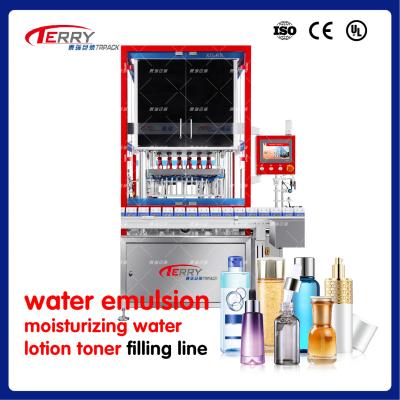 China SUS304 Auto Dose Adjustment Cosmetic Lotion Filling Equipment for sale