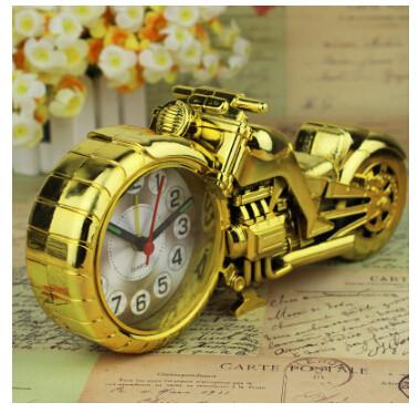 China New creative gift product motorcycle motor bicycle alarm clock toy for sale