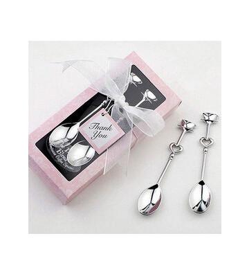 China New creative promotion gift product stainless steel spoon wedding gift for sale