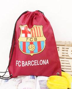 China New Creative customed logo football club drawstring bag for sale