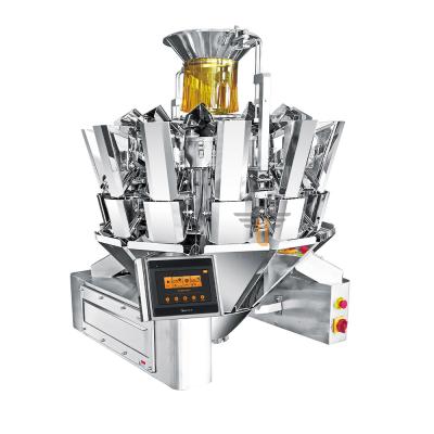 China 70BPM 12 Head Multi Head Weighing Machine For Chocolates Nuts Candy Cheese for sale