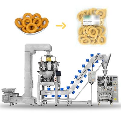 China Frozen Onion Rings Retort Bag Meat Doypack Packing Machine Fried Squid Pickle Food Fried Rice Cooked Rice Packing for sale