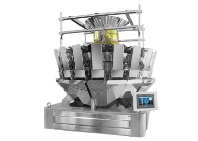 China Mixed Dry Fruit 1.6L PLC Fruit Multihead Weigher for sale