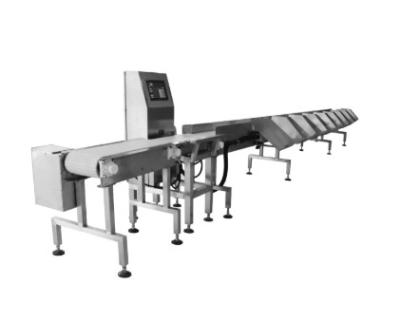 China Online Stainless Steel Conveyor Belt Weight Sorting Machine for sale