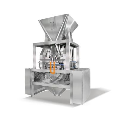 China Stainless Steel Bulk Grain 8.0L Linear Weigher Machine for sale