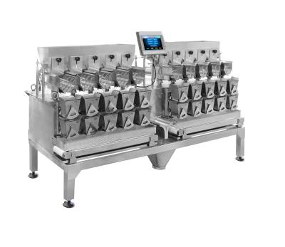 China Two Tier 14 Head Sticky Material Multihead Weigher for sale