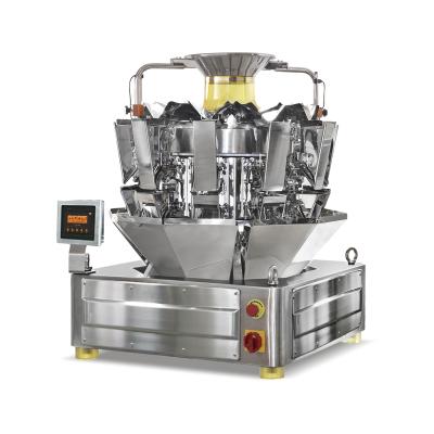 China Touch Screen 10 Head Multihead Weigher For Walnuts Screw Kernel Pumpkin Seeds for sale