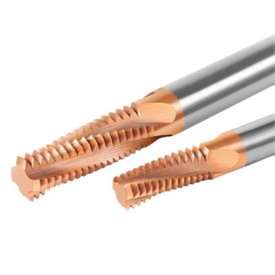 China CNC Machine Full Teeth Threading End Mill 4 Flutes For Aluminum And Steel for sale