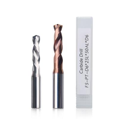 China Straight Flute Carbide Drill High Precision Step Drill 3XD/5XD Solid Carbide Cutting Drill for sale