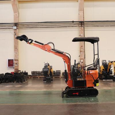 China 8.2kw Home Mini Hydraulic Excavator With Telescopic Track Frame Rubber Track for sale