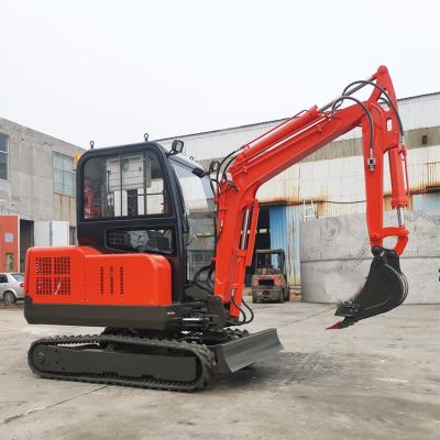 China 3000kg Small Crawler Excavator Machine Full Hydraulic Pilot Mini Digging Machine for sale