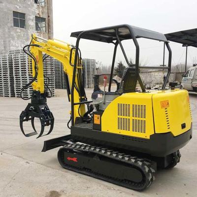 China High Fuel Efficiency 2.5 Tonne Digger  , Customized Small Garden Excavator for sale