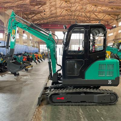 China 34kw Backhoe Mini Excavator Manufacturer with Changchai 490 Engine for sale