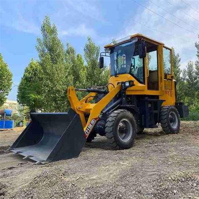 China Industrial Front End Loader Machine 2200mm Wheelbase with Four Cylinder Engine for sale