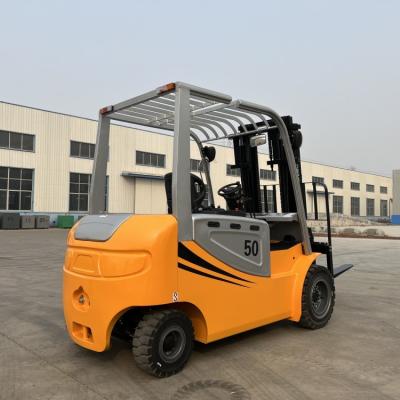 China Electric Small 4 Wheel Forklift Truck 55*150*1070 For Picking / Stacking for sale