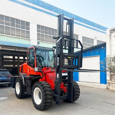 China SDJG T50A Four Wheel Drive All Terrain Vehicles 4400*1000*2900mm EPA Approved Forklift for sale