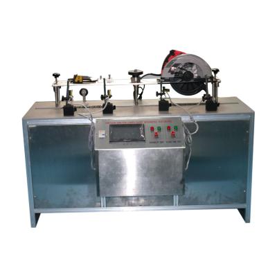 China IEC60745-2-5 Lower Guard Durability Test And Close Time Test Equipment With Circular Saw At A 90°Cut for sale