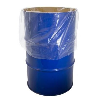 China Heavy Duty Leak Proof Plastic Drum Liner Disposable Round Bottom Plastic Bag à venda