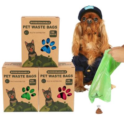 China HDPE EPI D2W Eco Friendly Dog Waste Bags Customized Roll Design for sale