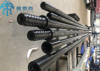 China 10ft 12ft 14ft Steel Drill Pipe Thread T38 T45 T51 Thread Drill Rod for sale