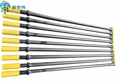 China H22x108mm Integral Drill Rod Steel With Chisel Bit Small Hole Drilling for sale
