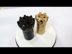 Utensile per punta a bottone con filettatura Tophammer diametro 64 mm R32
